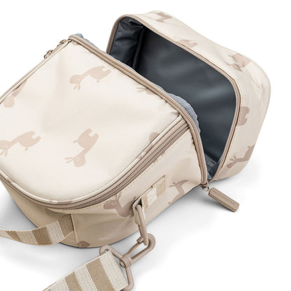 ALT : Sac isotherme Lalee Sable avec bandoulière ajustable portée