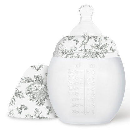Biberon Elhée BibRond 150 ml motif Toile de Jouy
