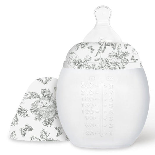Biberon Elhée BibRond 150 ml motif Toile de Jouy

