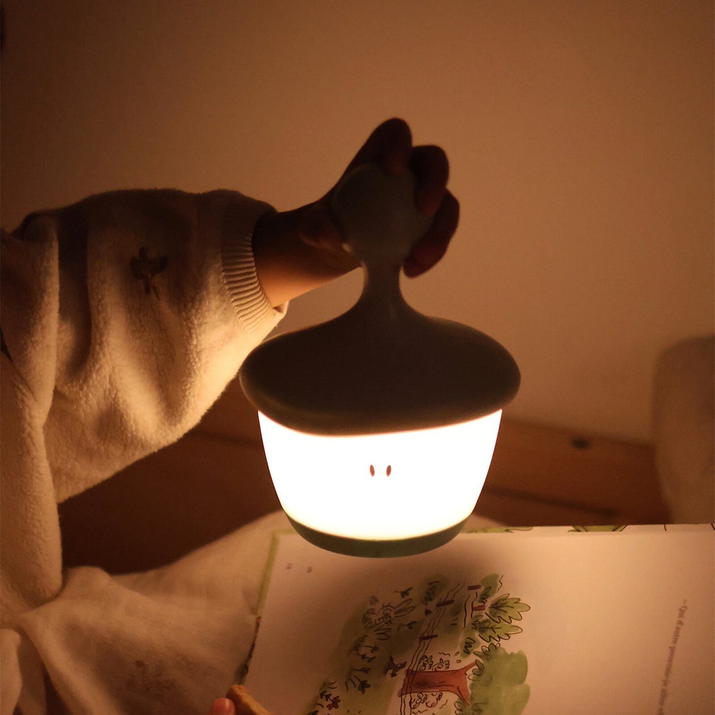 veilleuse musicale ours ambiance douce sommeil bébé 2