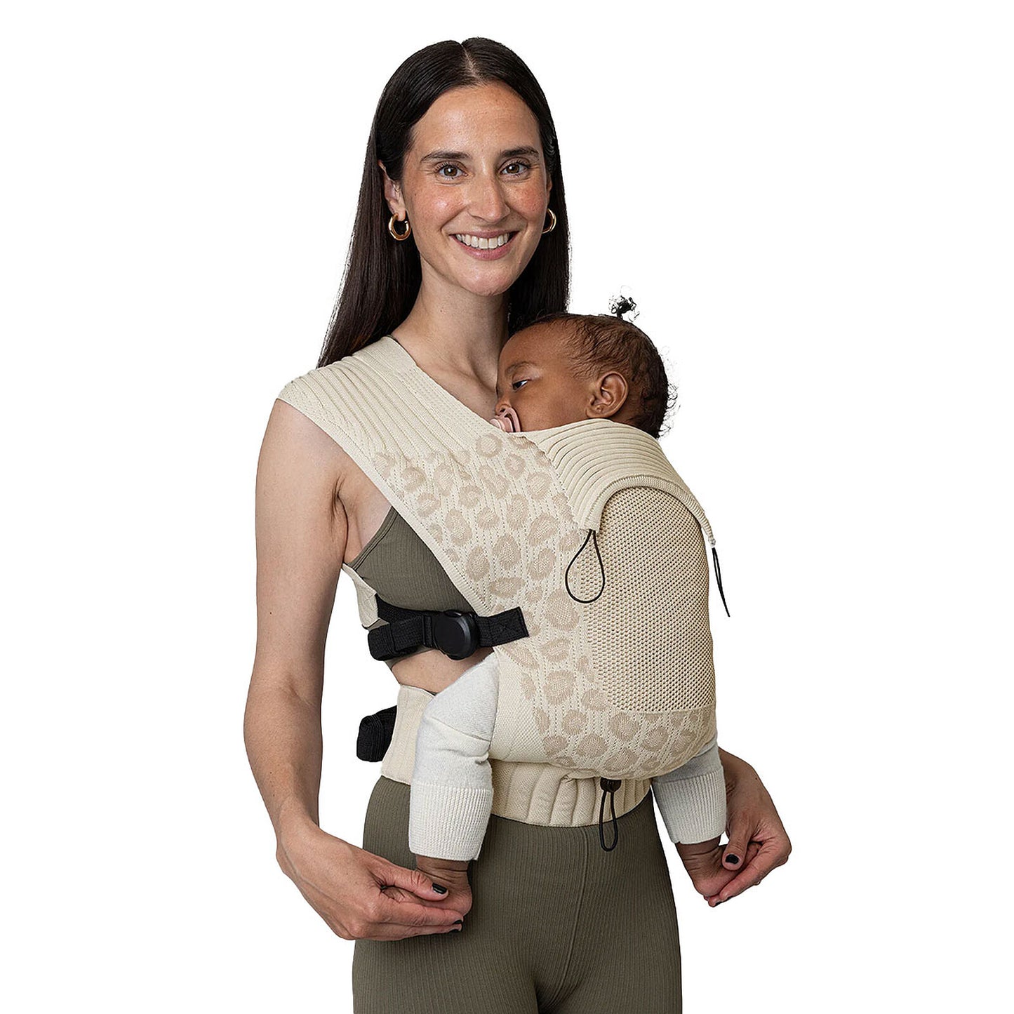 Porte-bébé Flybaby Leo – vue avant, portage ventral