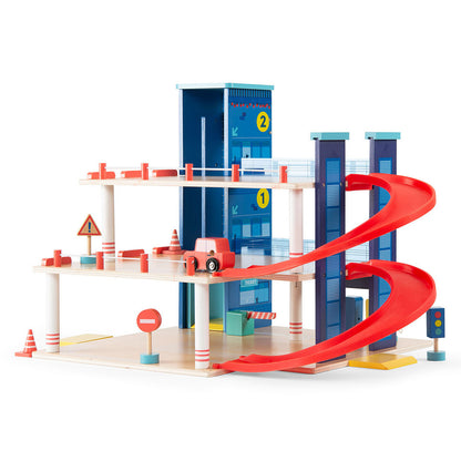 
Garage multi-niveaux en bois Moulin Roty pour enfants