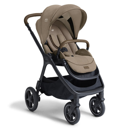 Poussette citadine Joie finiti Sandstone confortable et polyvalente pour les sorties du quotidien avec bébé