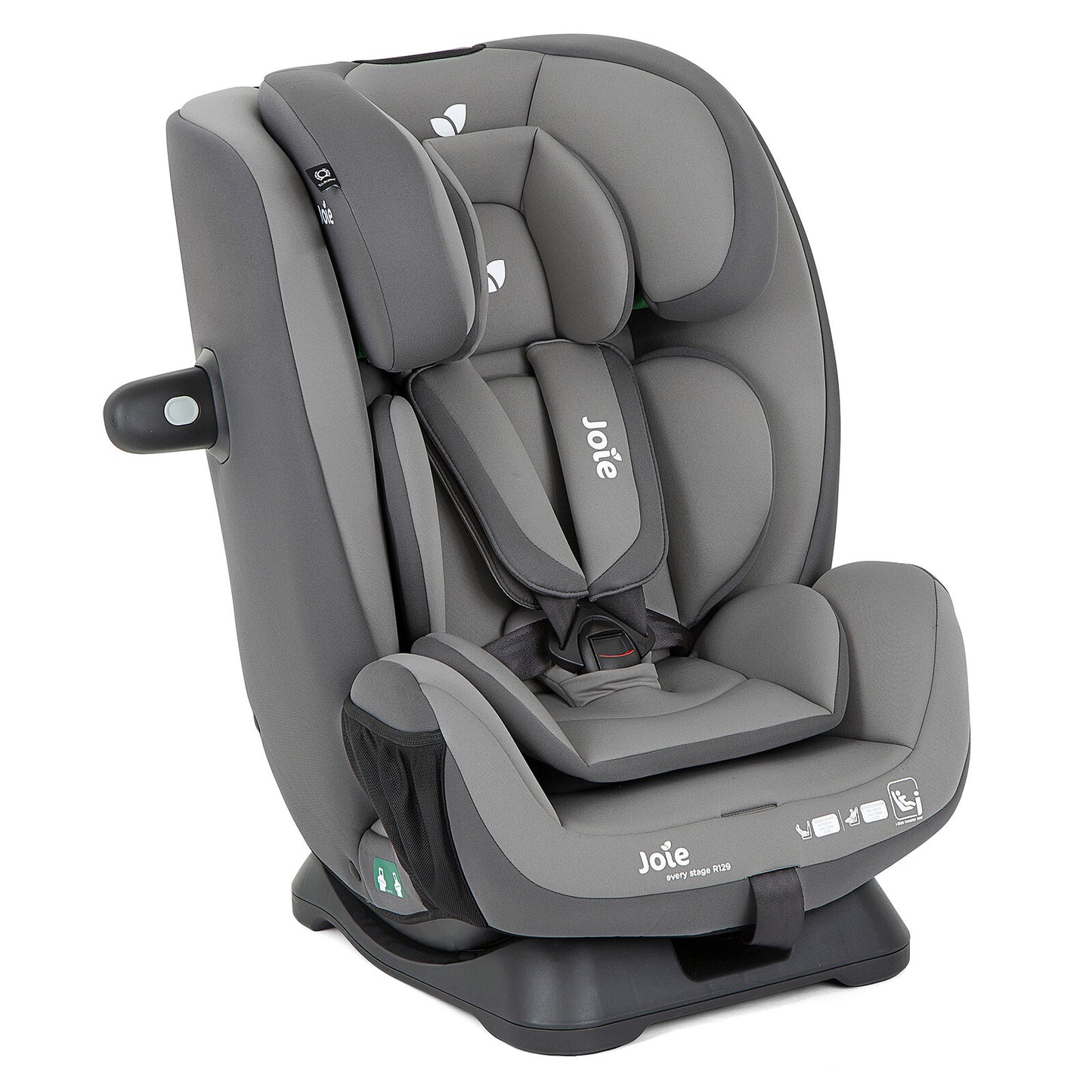Siège auto Joie Every Stage i-Size Cobble Stone groupe 0+/1/2/3 évolutif de la naissance à 12 ans avec sécurité renforcée et confort durable