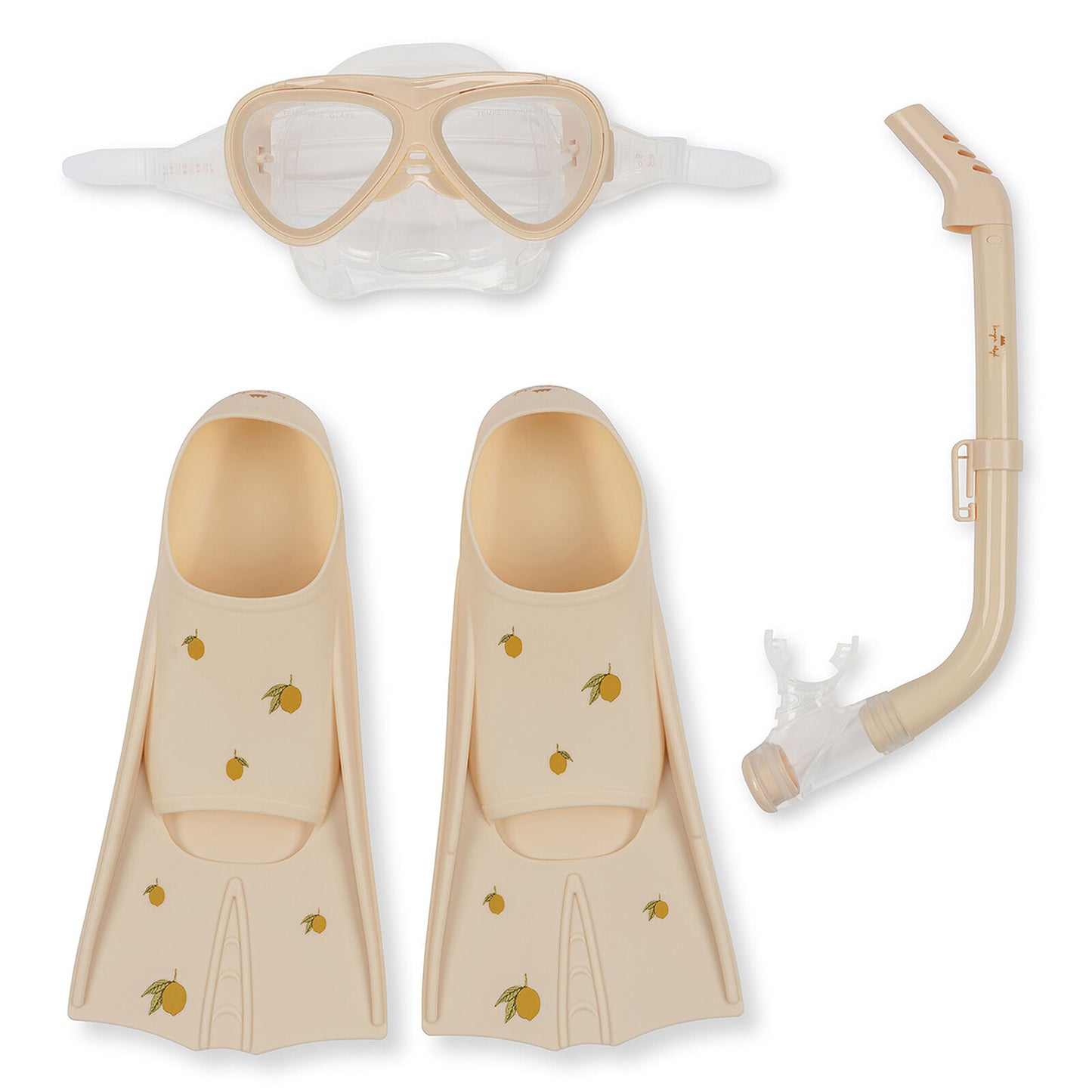 ALT : Enfant portant le tuba et les palmes Lemon Konges Sløjd, silhouette aquatique.