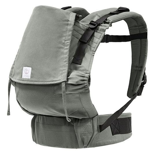 ALT : Porte-bébé Limas Carrier Flex Vert Glacier porté par