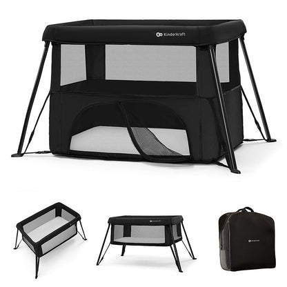 lit bébé bois design moderne chambre bébé vue complète 1