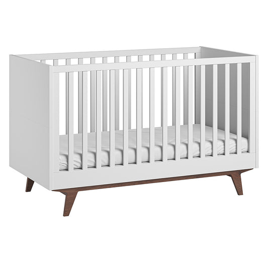 Lit Vox Mid II Noyer évolutif 70x140 cm design moderne