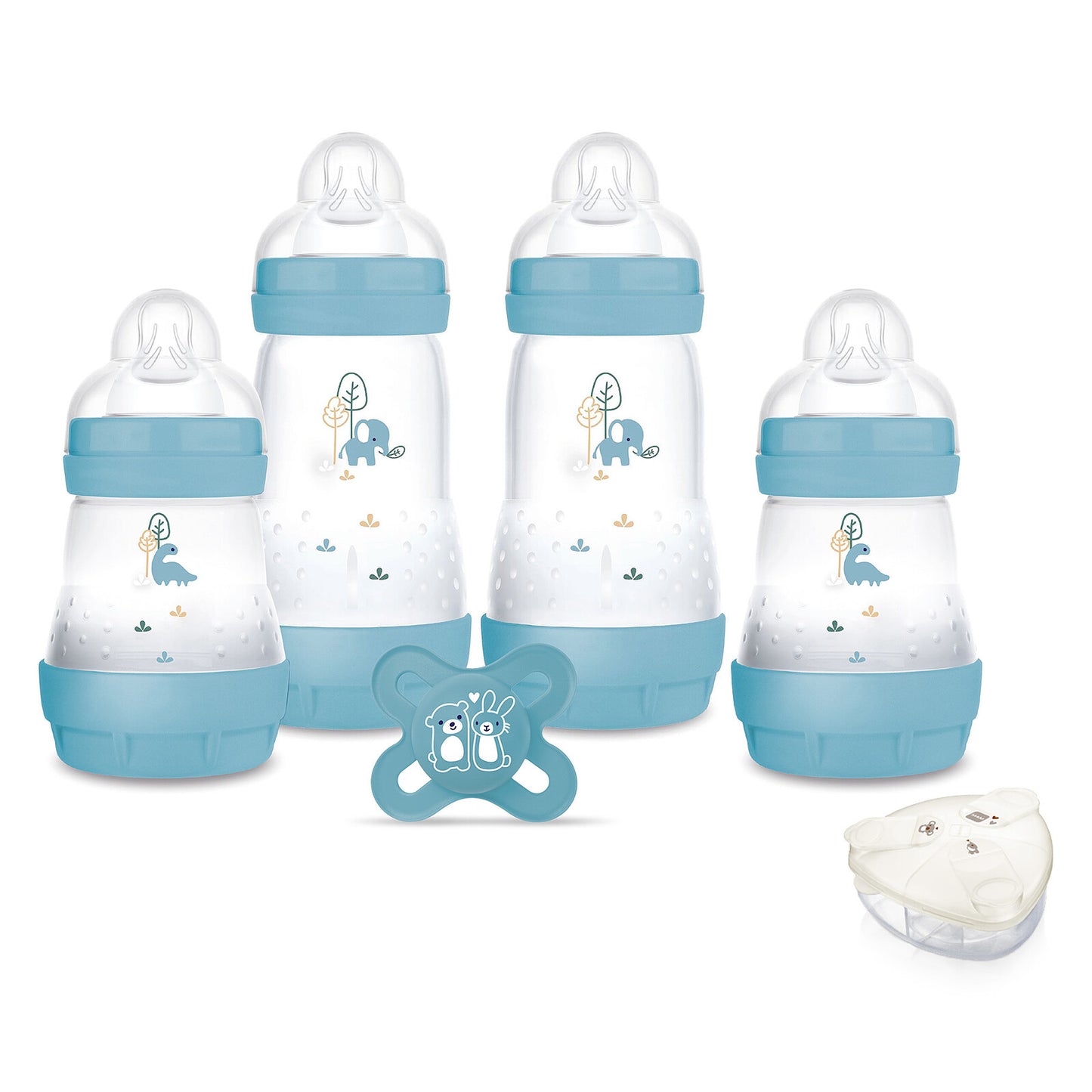 Coffret Naissance MAM Ocean – biberons 160 ml et 260 ml