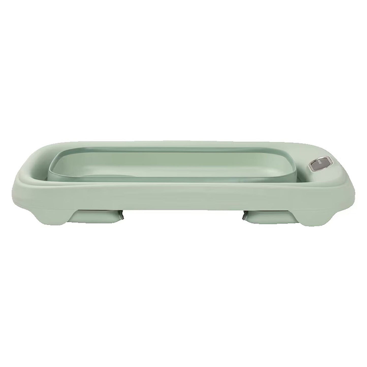 Baignoire Maxi-Cosi Indigo Plus Sage Green pliée pour rangement compact