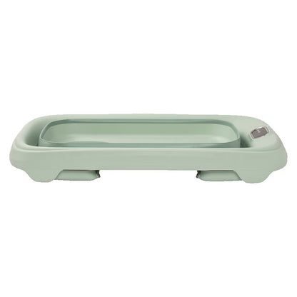 Baignoire Maxi-Cosi Indigo Plus Sage Green pliée pour rangement compact