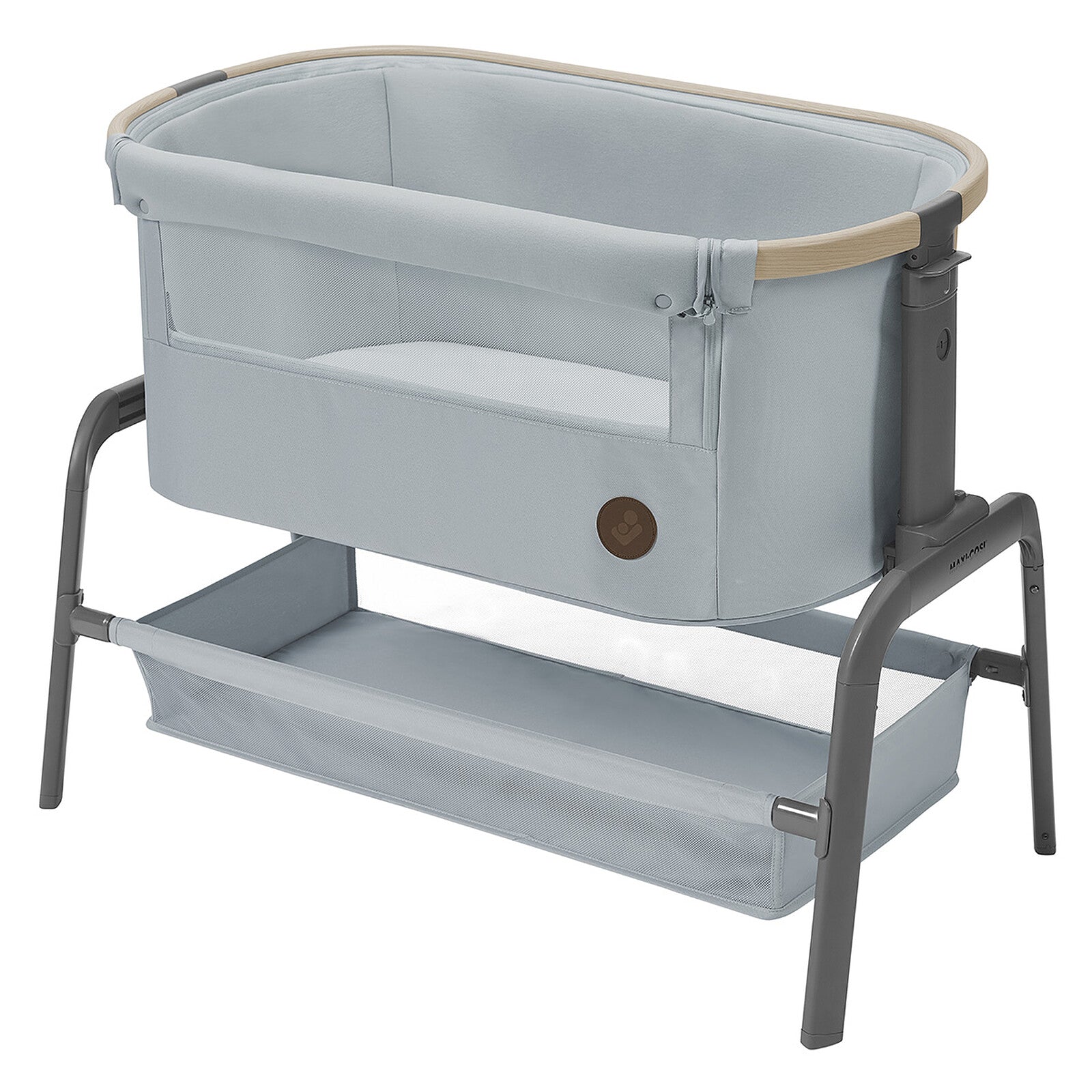 Berceau cododo Maxi-Cosi Iora gris avec grand panier de rangement