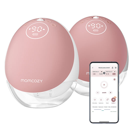 ALT : Tire-lait Momcozy M9 Double rouge – vue produit