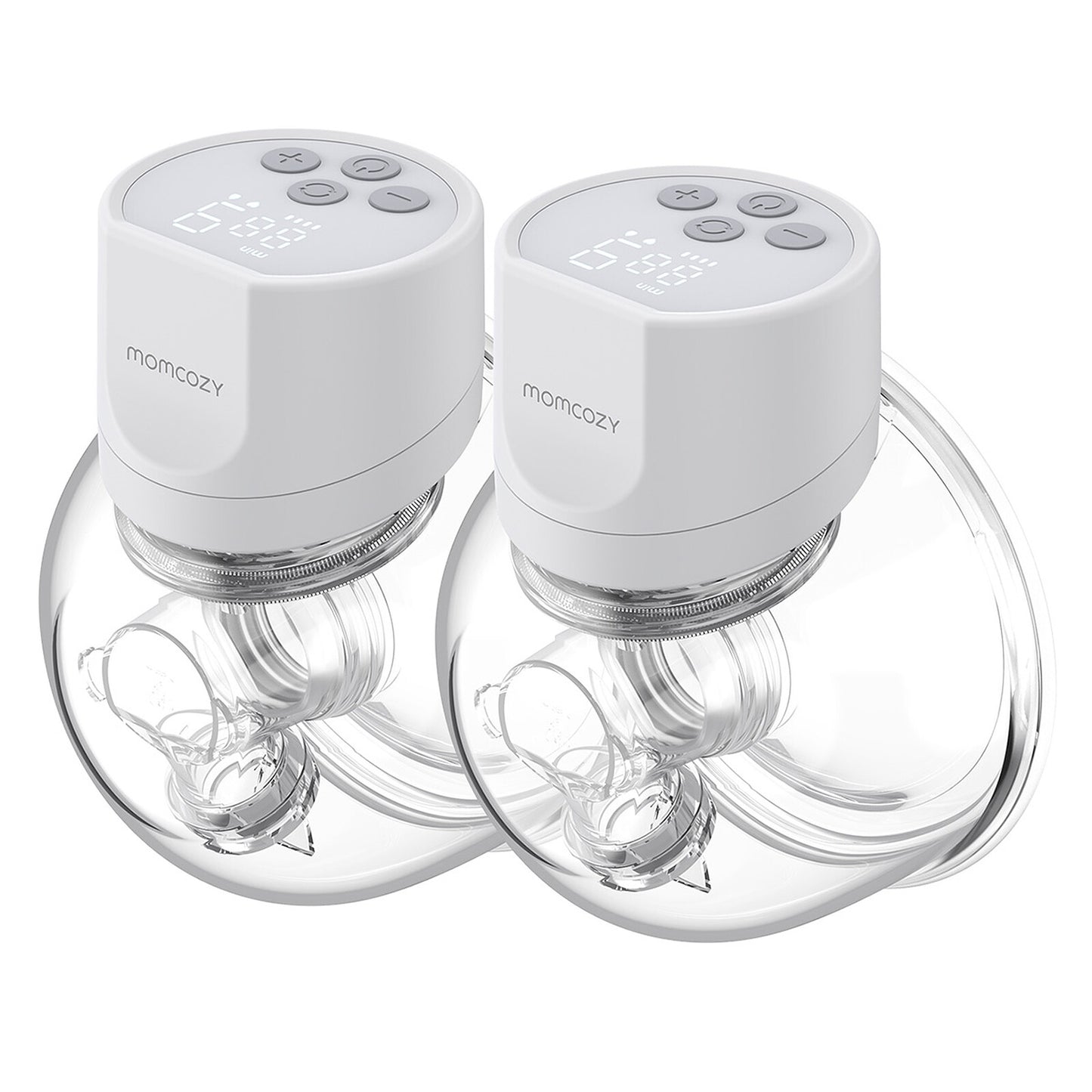 Tire-lait Momcozy S12 Pro blanc vue d’ensemble