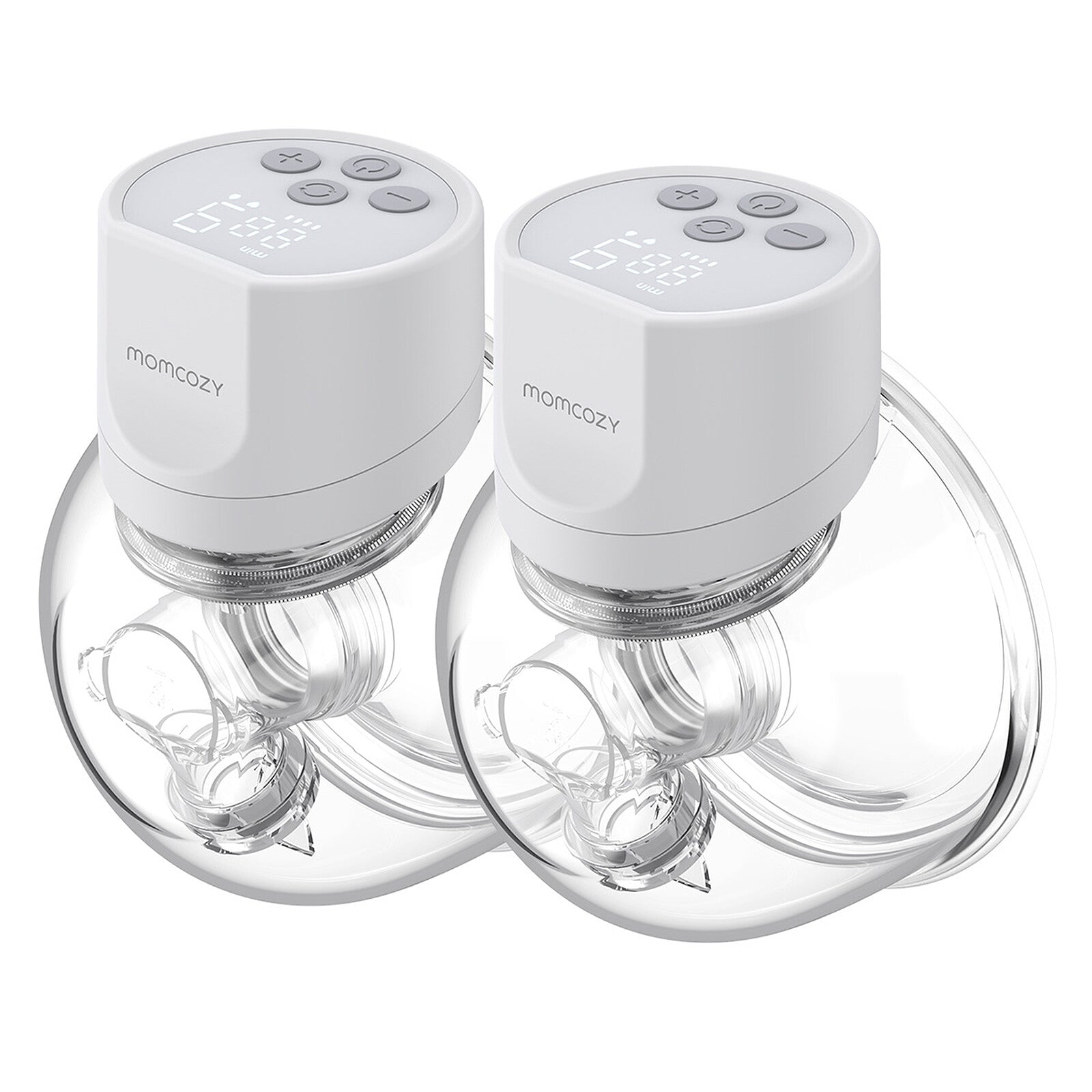 Tire-lait Momcozy S12 Pro blanc vue d’ensemble