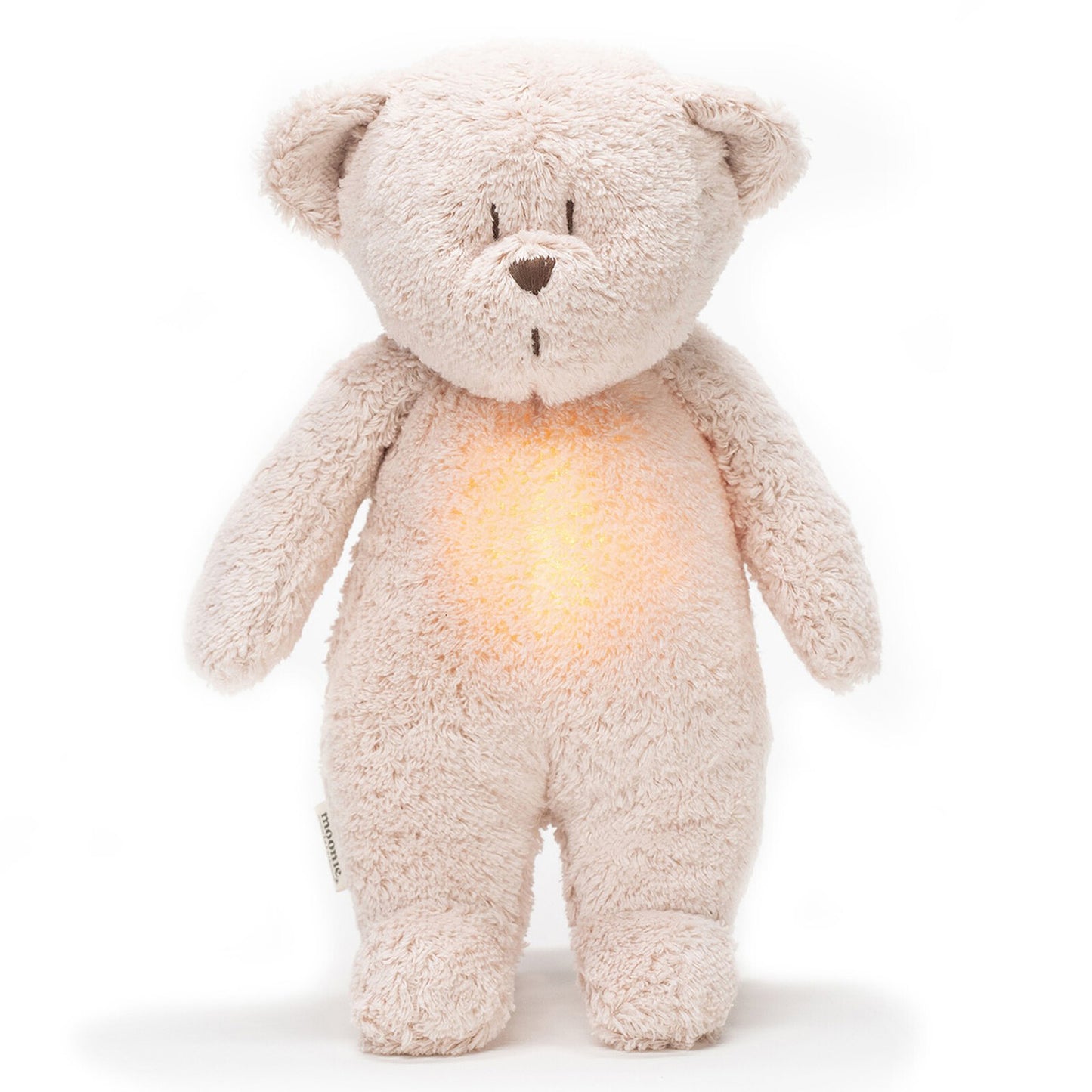 Peluche veilleuse musicale Moonie Ourson Rose Blus