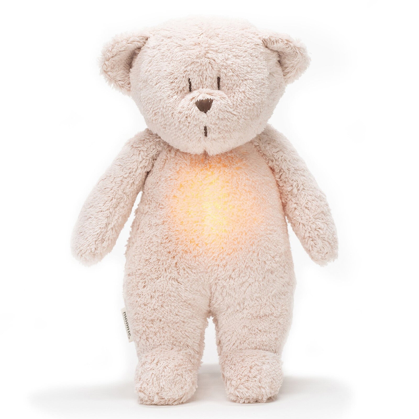 Peluche veilleuse musicale Moonie Ourson Rose Blus