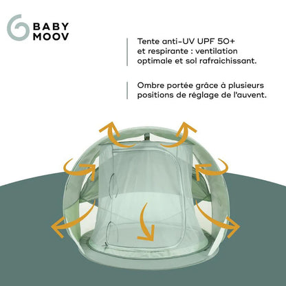 Tente anti-UV rafraîchissante pour enfant Green Lagoon