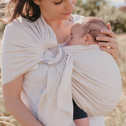 Détail tissu coton bio certifié OEKO-TEX