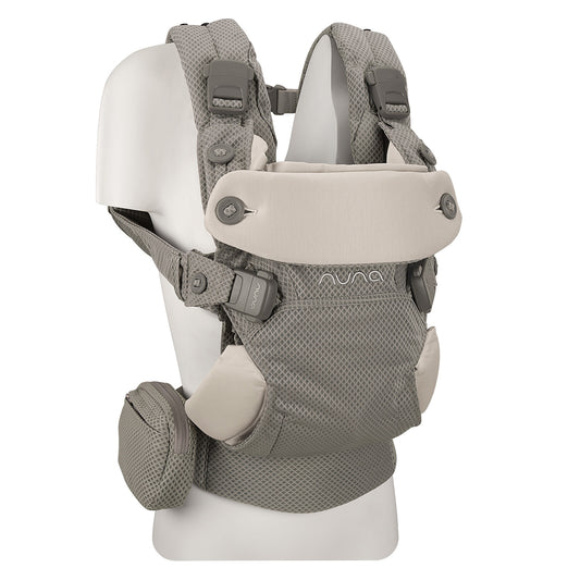 Porte-bébé Nuna CUDL Clik Fog porté face parent