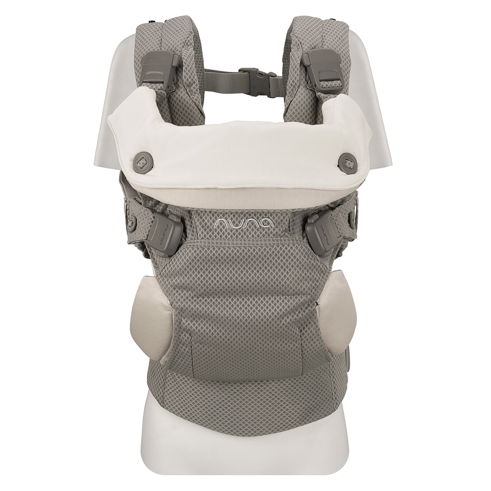 Vue de profil du Nuna CUDL Clik – gris Fog  
