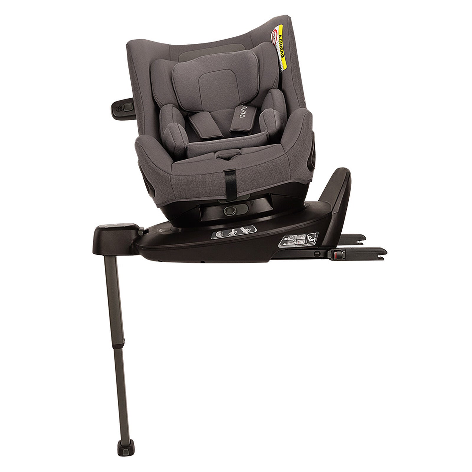 Rotation 360° du siège auto Nuna PRUU i-Size Thunder