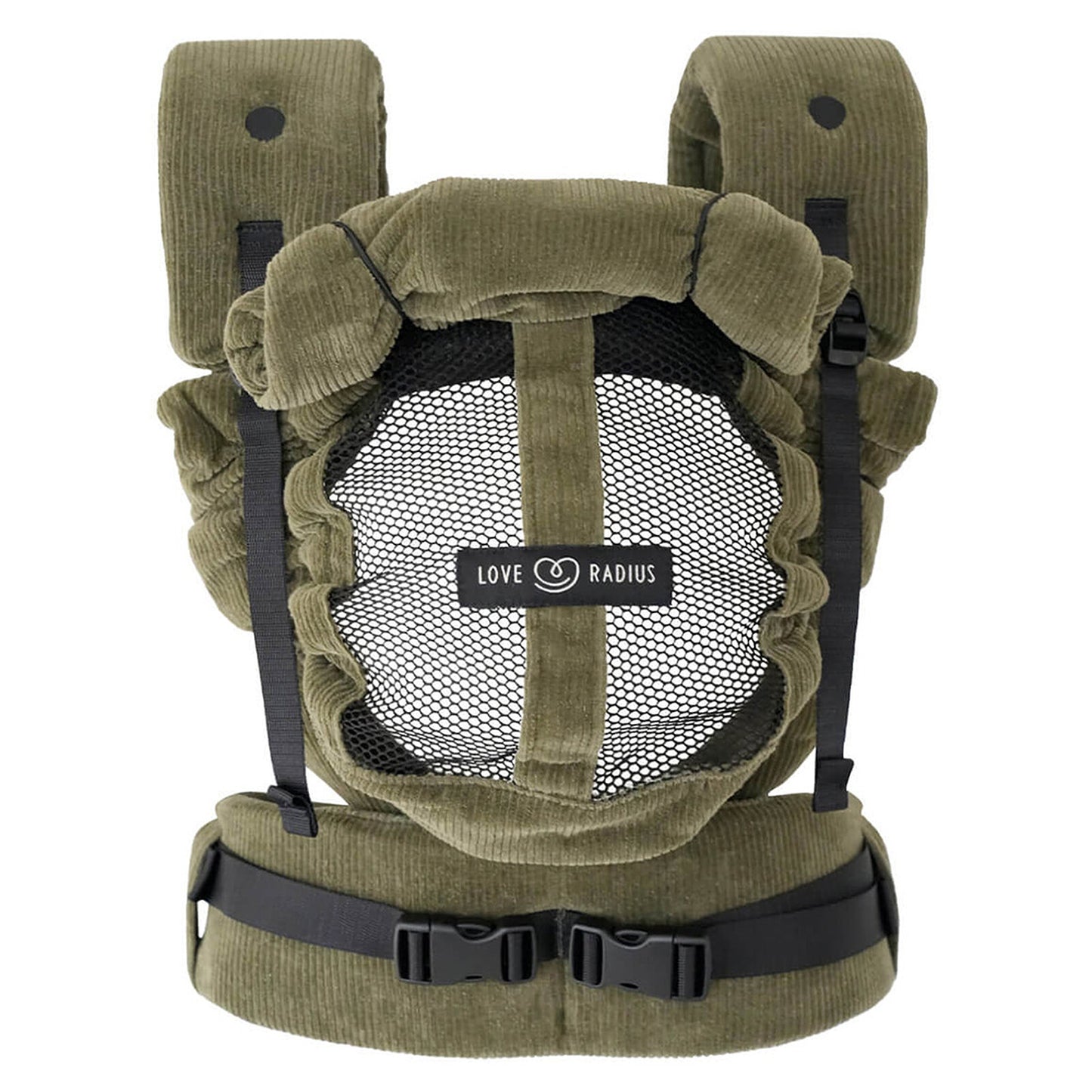Porte-bébé PhysioCarrier 2 Velvet Green Love Radius ergonomique 1
