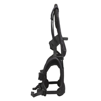 Porte-bébé Mama Hangs Carry & Bloom Palm Écru portage ergonomique parent enfant 6
