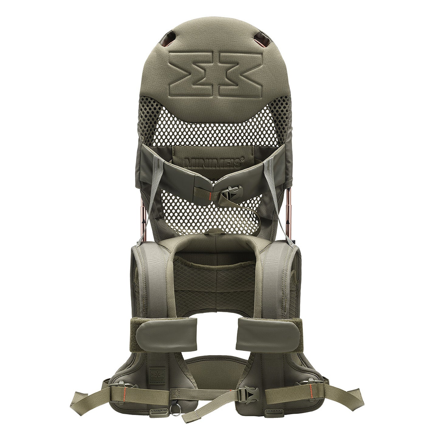 Porte-bébé MiniMeis G5 Olive Premium plié format compact 2
