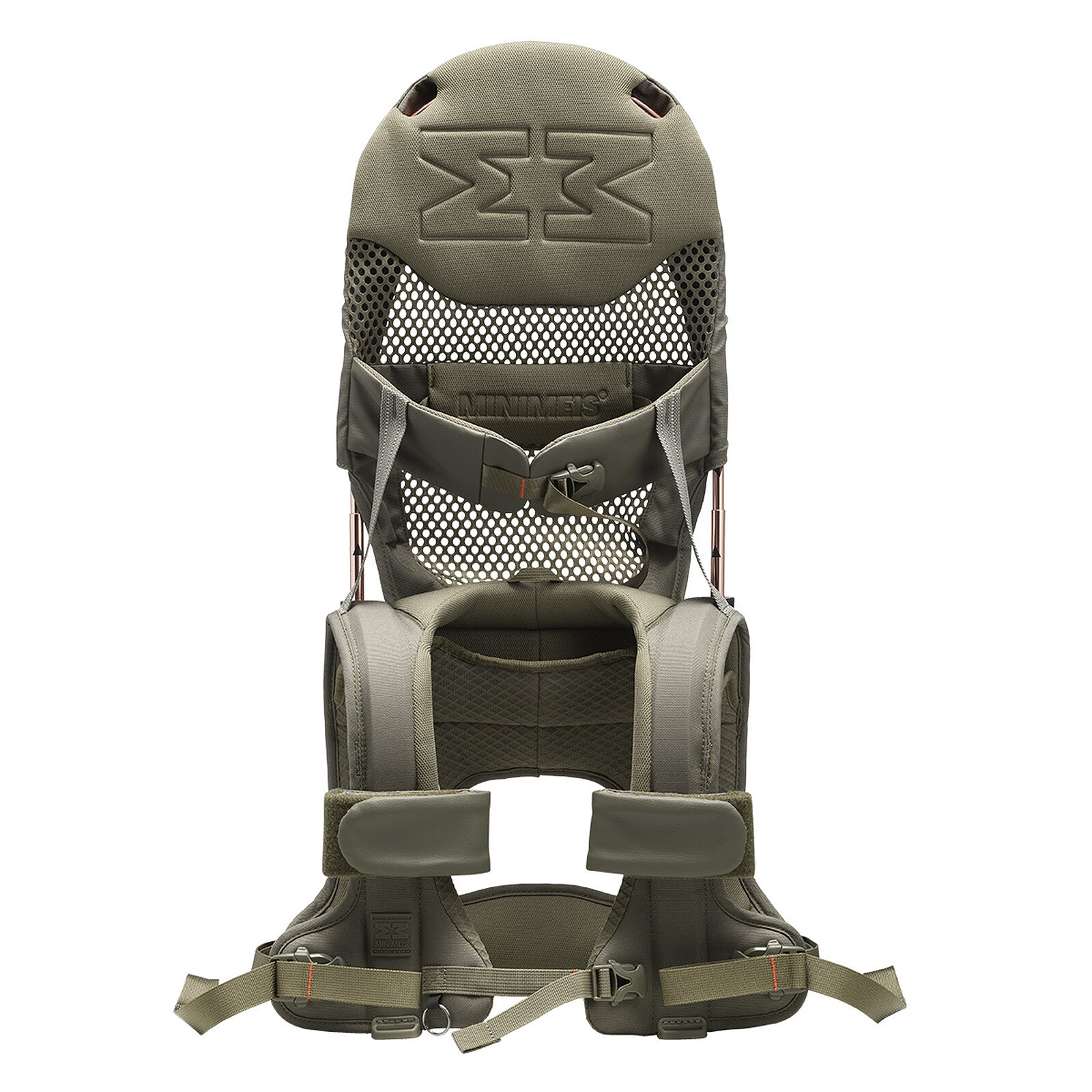 Porte-bébé MiniMeis G5 Olive Premium plié format compact 2
