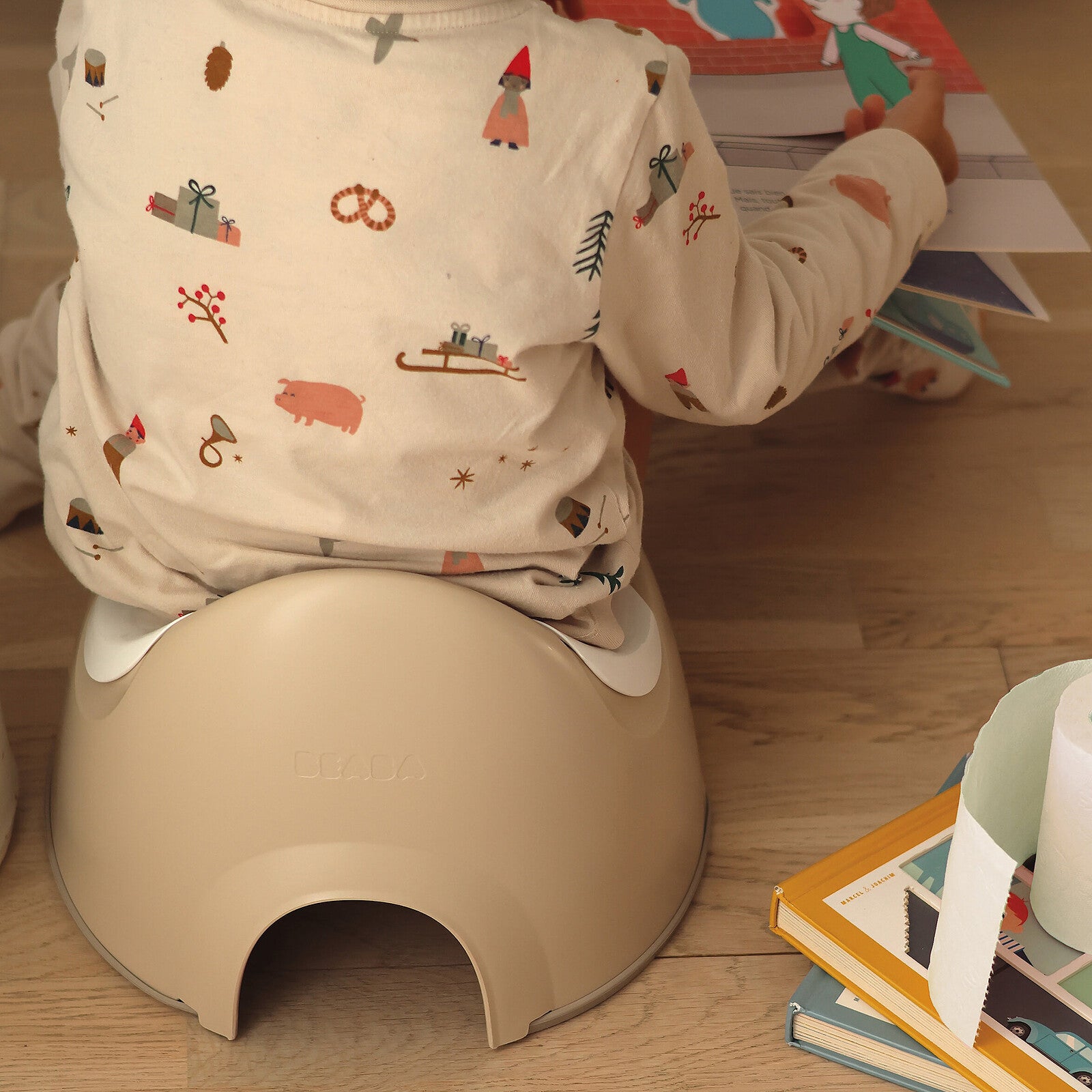 Pot bébé Béaba Smart Pot – base antidérapante et stable pour sécurité de l’enfant
