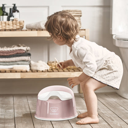 Pot bébé ergonomique BabyBjörn rose pastel
