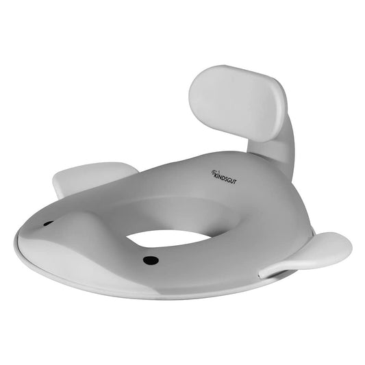 Réducteur de toilette baleine Kindsgut gris foncé
