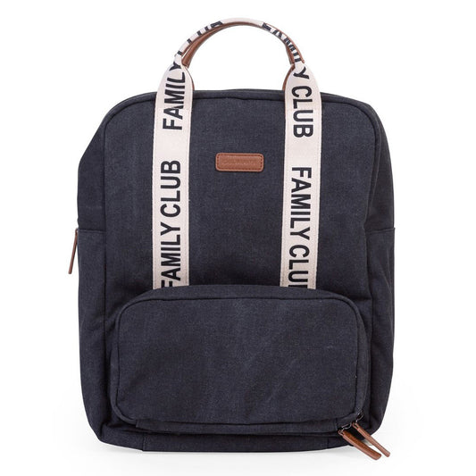 ALT : Sac à dos à langer Family Club Signature noir Childhome
