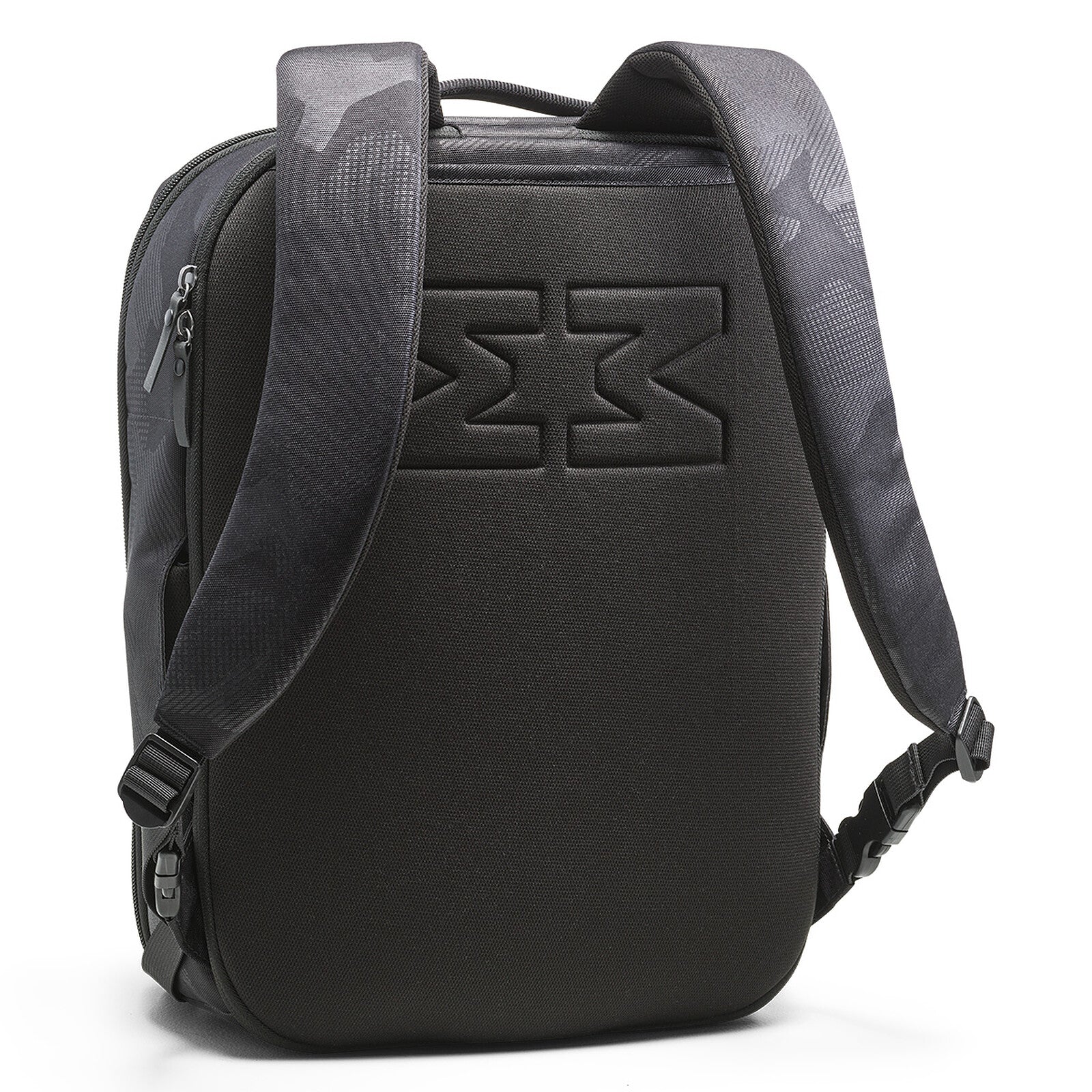 Sac à dos MiniMeis HERO G5 Black vu de dos avec bretelles rembourrées