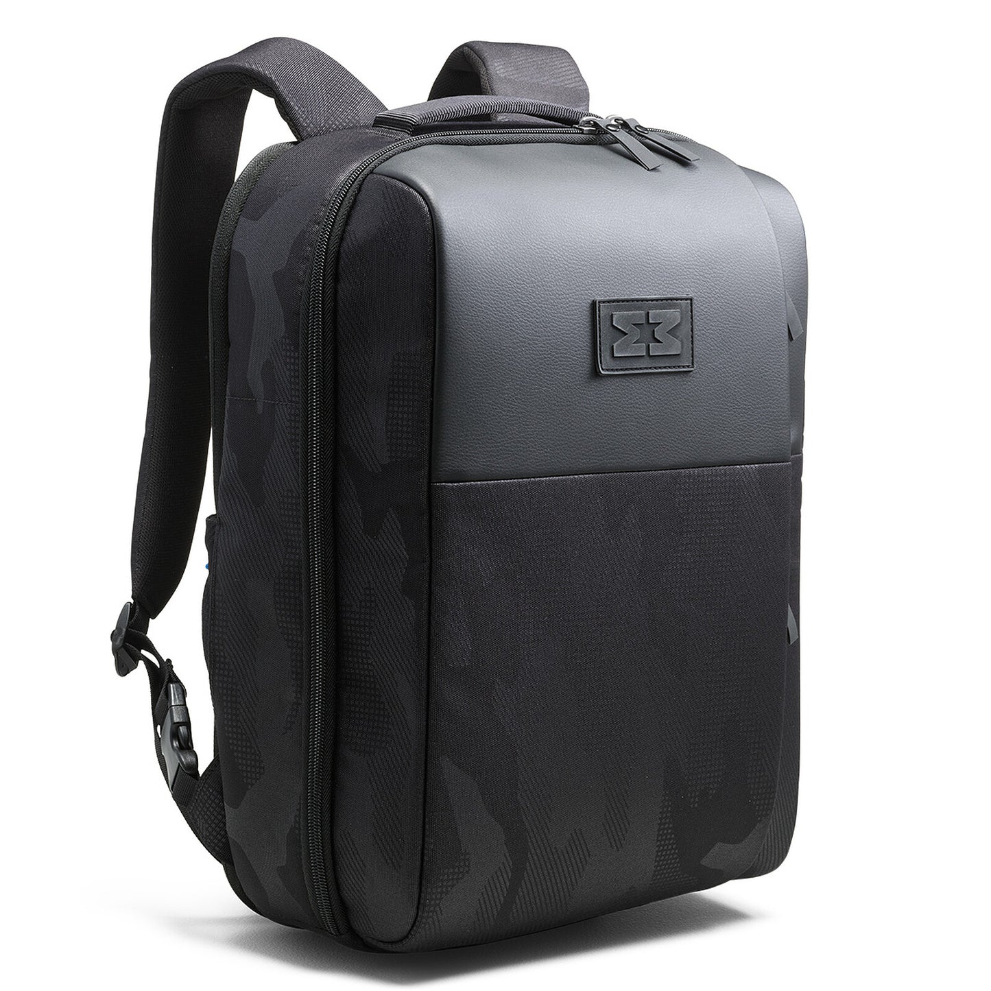 Sac à dos à langer MiniMeis HERO G5 Black vue de face