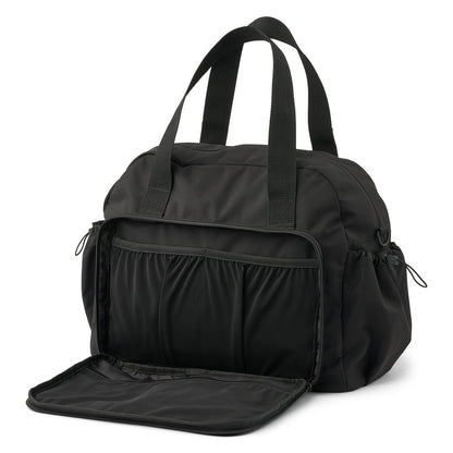 Sac à langer Liewood Carly Black vu de dos avec bandoulière