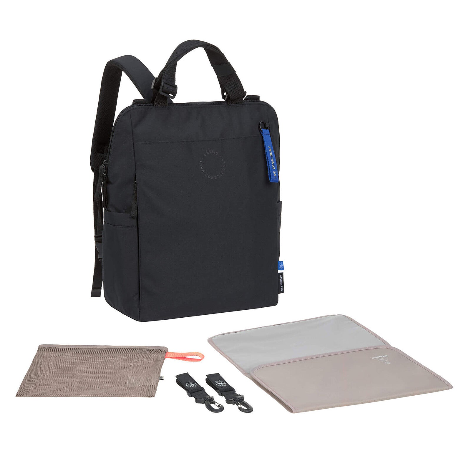 Compartiment imperméable sac à langer LÄSSIG Conversion