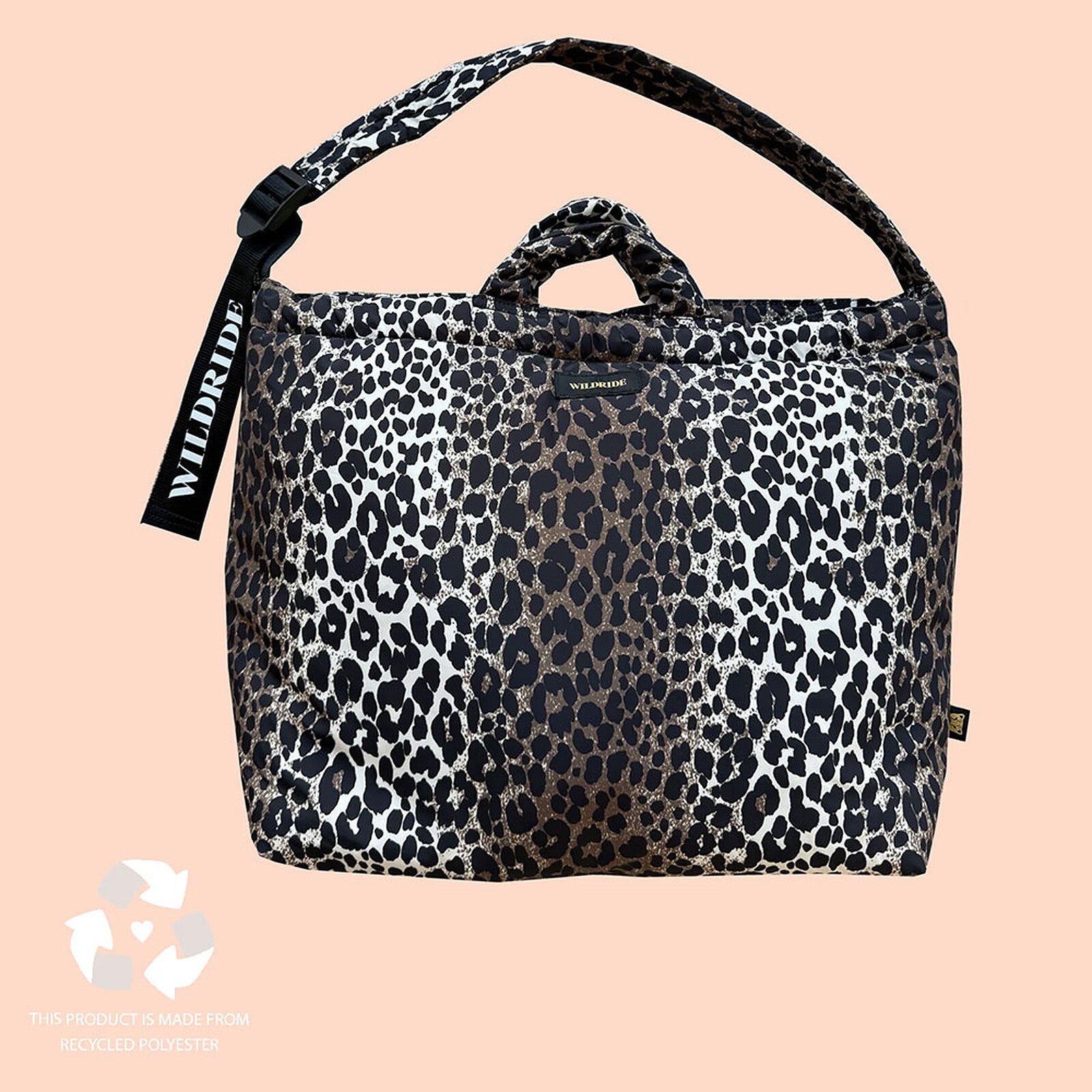 Sac à langer Wildride Savannah léopard tendance