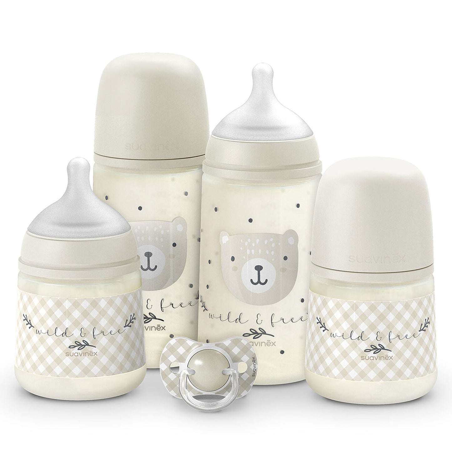 Set Nouveau-né Wild & Free Night and Day Beige Suavinex – vue ensemble 