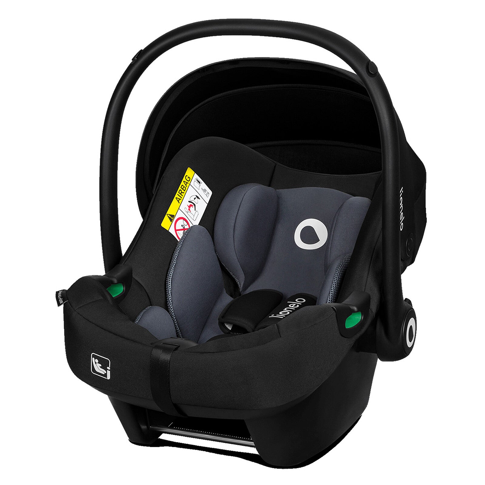 Siège auto Lionelo Astrid i-Size bébé Black Grey