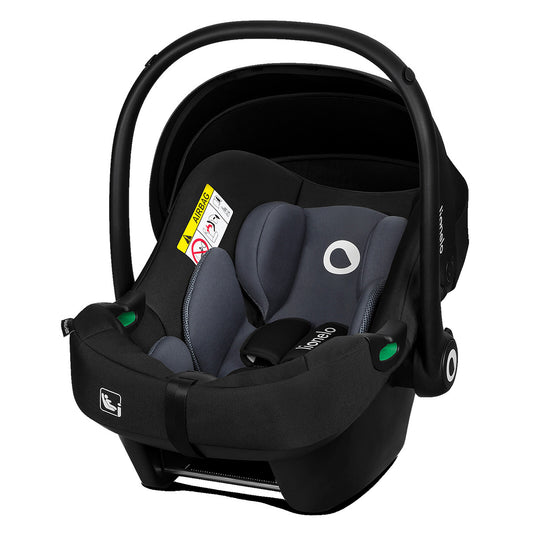 Siège auto Lionelo Astrid i-Size bébé Black Grey