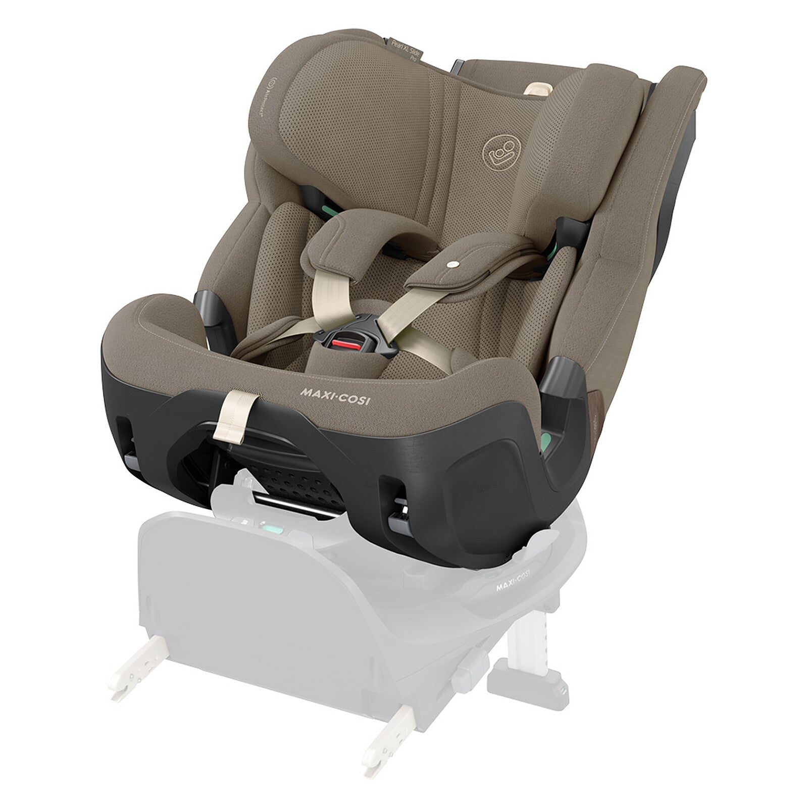 Siège auto Maxi-Cosi Pearl XL Slide Pro i-Size Groupe 1 2 3 Authentic Truffle