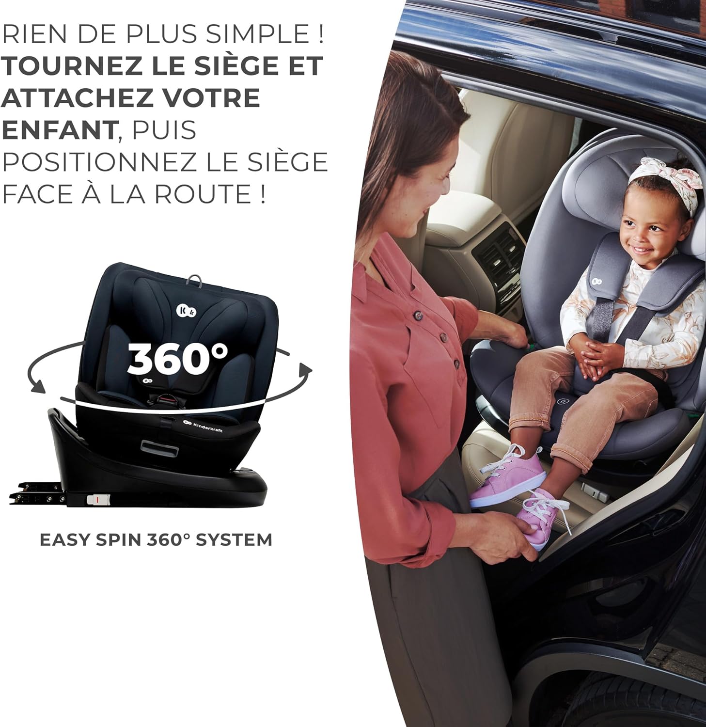 siege bébé rotative