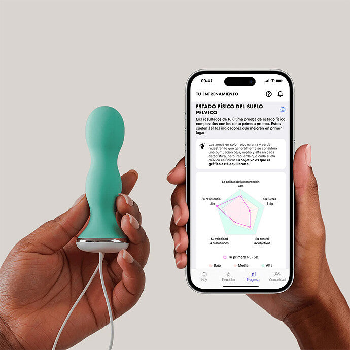 Sonde Connectée de Renforcement Périnéal Care - Vert Perifit