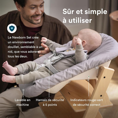 Détails du Baby Set inclus pour la chaise haute Stokke Tripp Trapp
