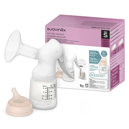 Tire-lait Suavinex poignée ergonomique