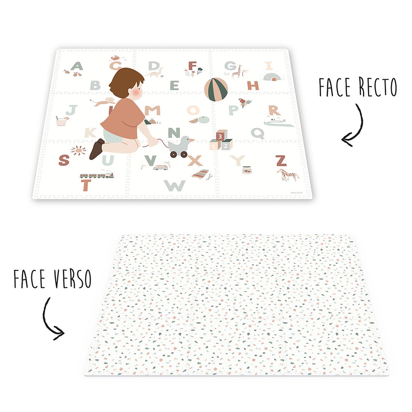 Tapis de jeux Play and Go alphabet enfant educatif