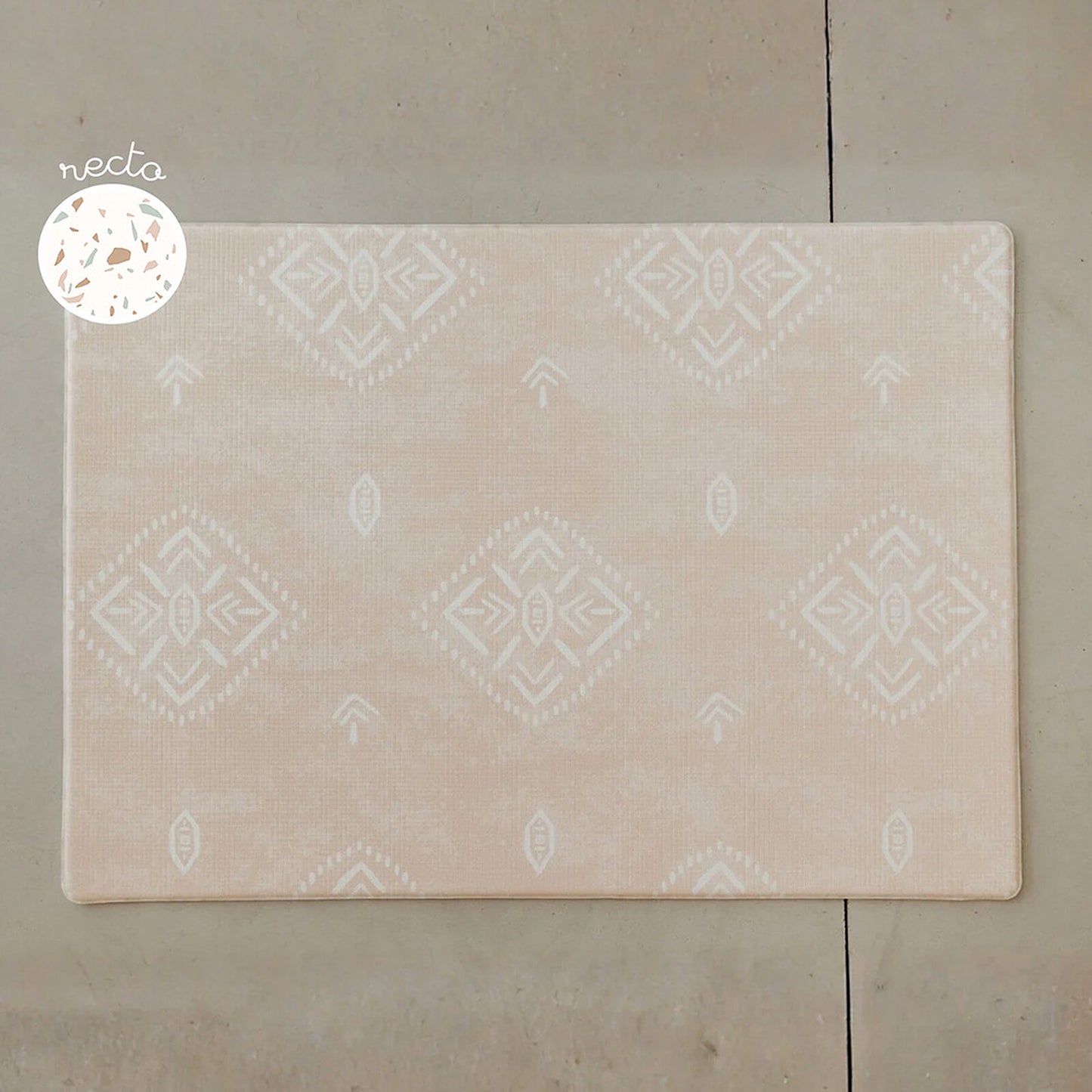 Tapis de jeux Tapilou reversible enfant design naturel