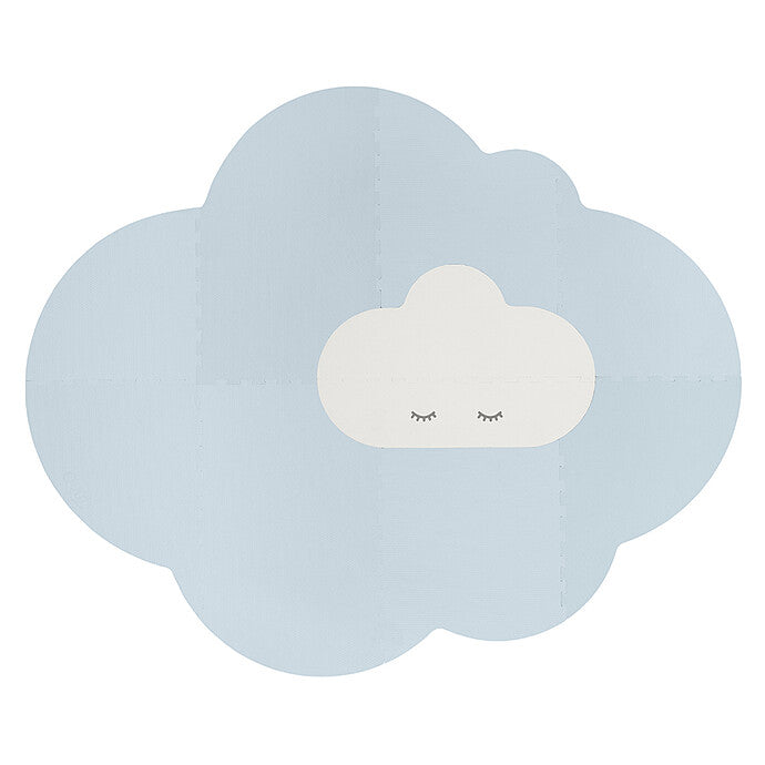 Tapis nuage bebe Quutopia bleu ciel grand modele